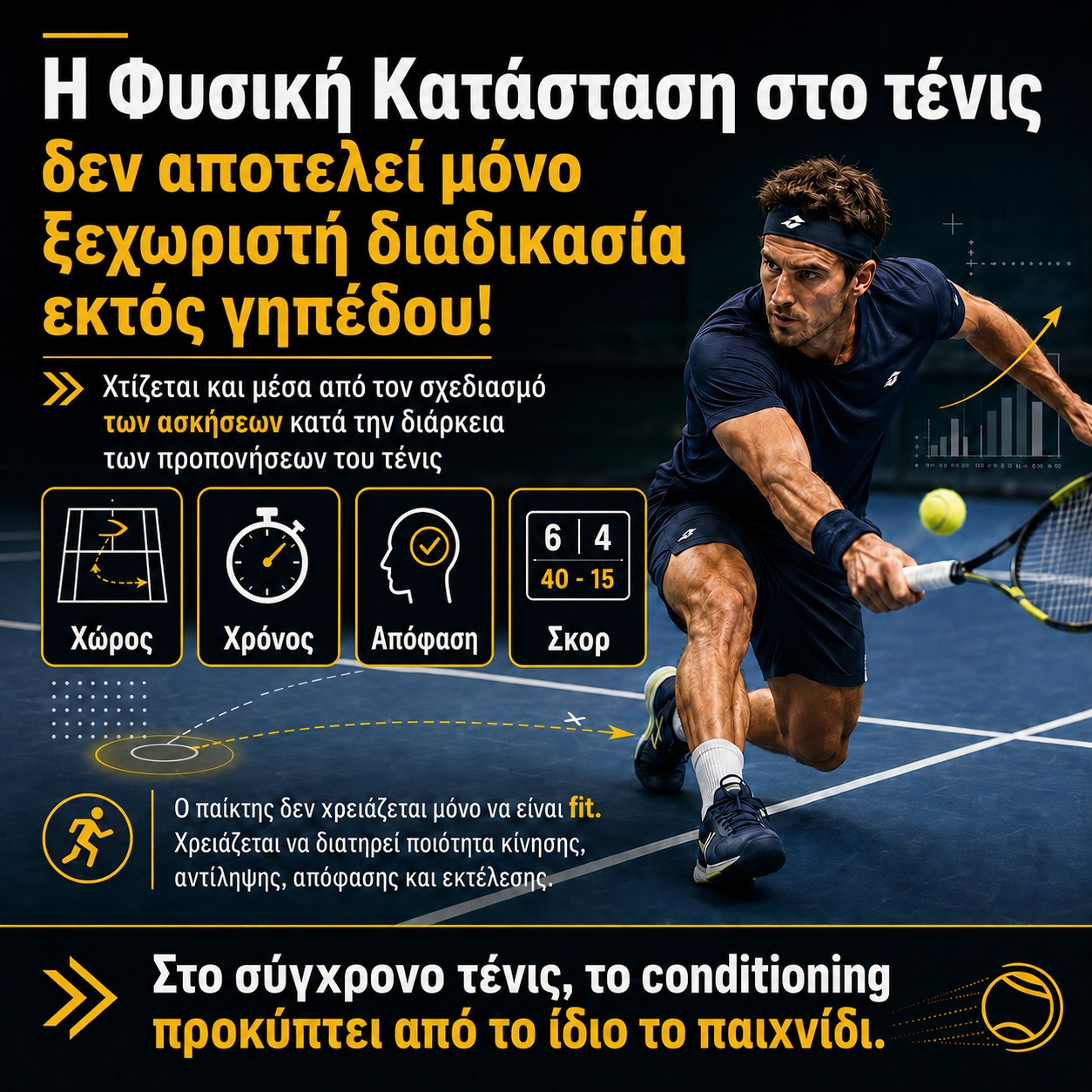 Το conditioning προκύπτει από το ίδιο το παιχνίδι